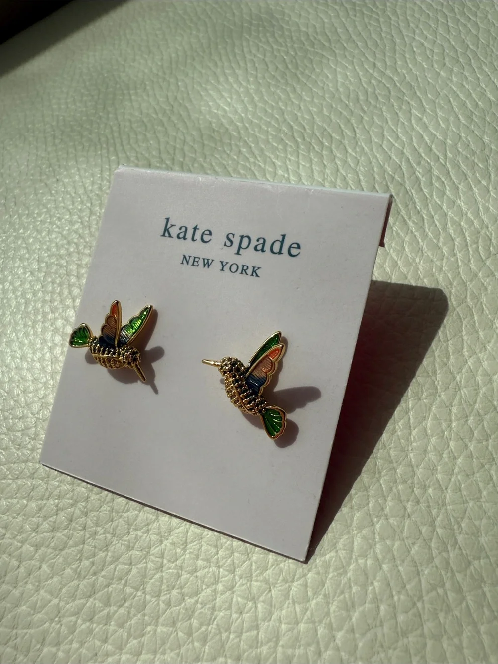 Kate Spade Dazzling Daisy Hummingbird Studs‎
